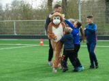 Paas-plezier op sportpark Het Springer voor S.K.N.W.K. JO7-1 en JO9-1 van zaterdag 8 april 2023 (134/240)